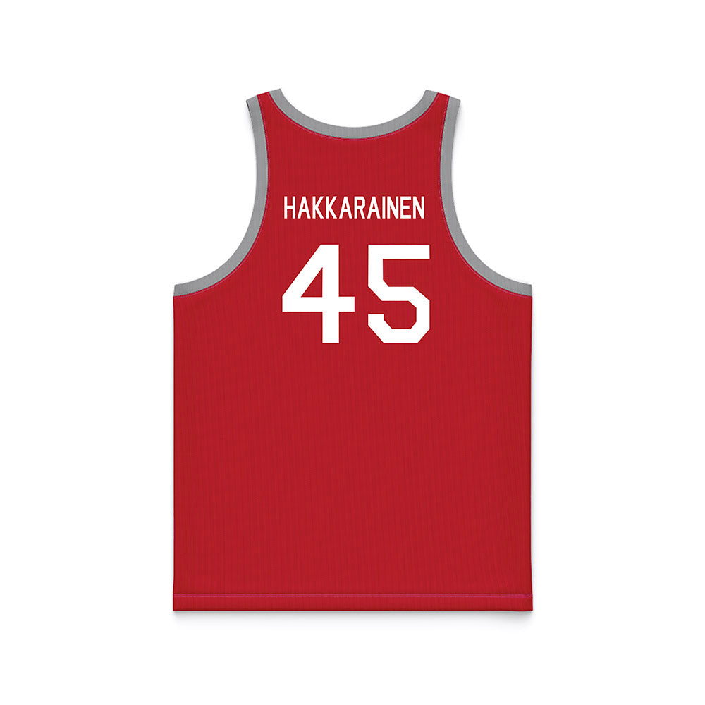 New Mexico - NCAA Women's Basketball : Lilli Hakkarainen - Hardwood Reissue Basketball Jersey-1