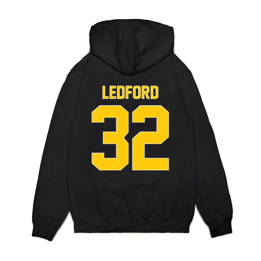 App State - NCAA Men's Basketball : Luke Ledford - Vintage Basketball Premium Hooded Sweatshirt-1