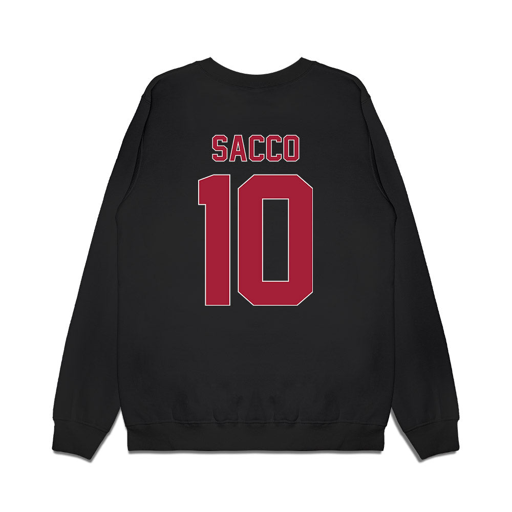 St. Joe's - NCAA Men's Basketball : Keoni Sacco - Vintage Basketball Premium Crewneck Sweatshirt-1