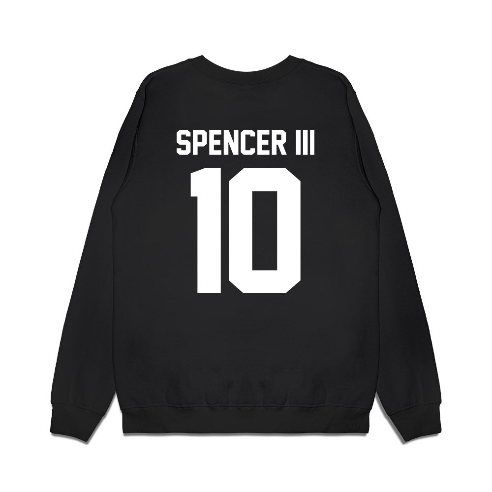 Sioux Falls - NCAA Men's Basketball : James Spencer III - Vintage Basketball Premium Crewneck Sweatshirt-1