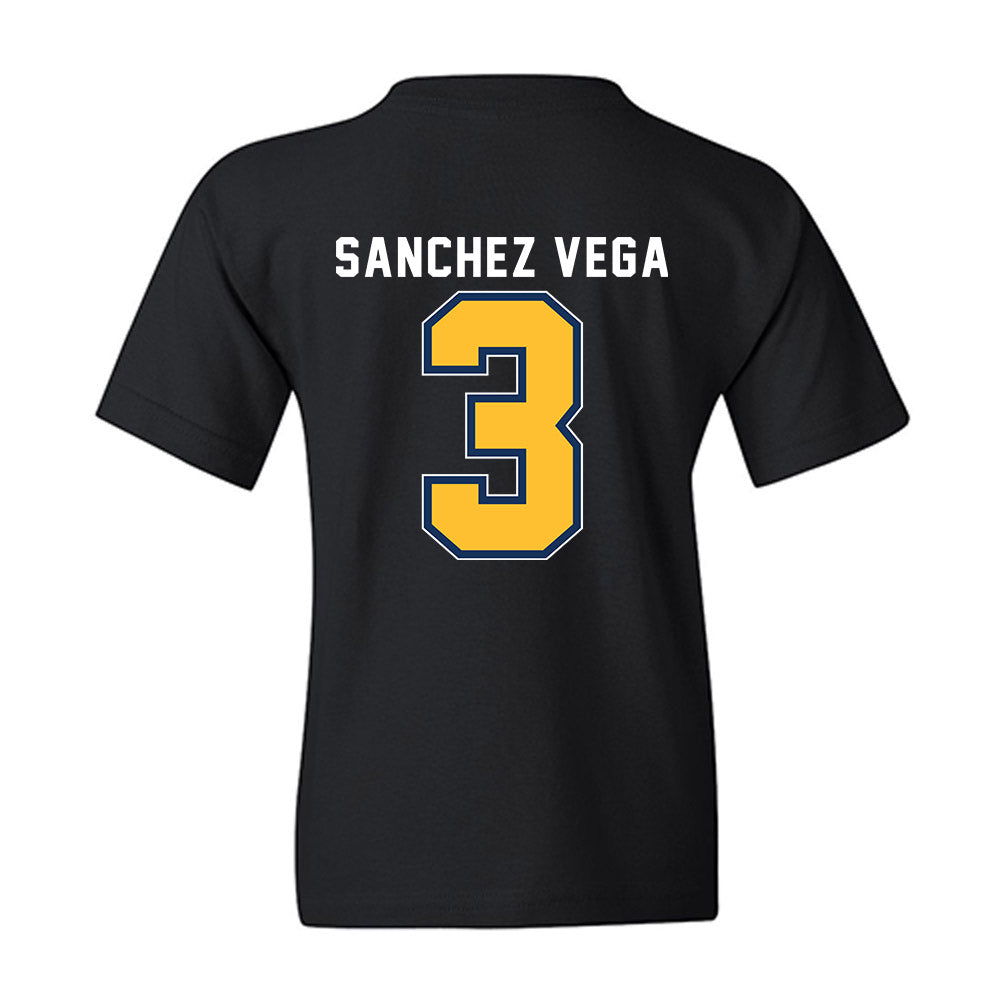 ETAMU - NCAA Men's Basketball : Mykol Sanchez Vega - Vintage Basketball Shersey Youth T-Shirt-1