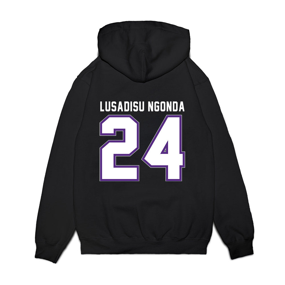 SBU - NCAA Women's Basketball : Ida Lusadisu Ngonda - Premium Hooded Sweatshirt-1