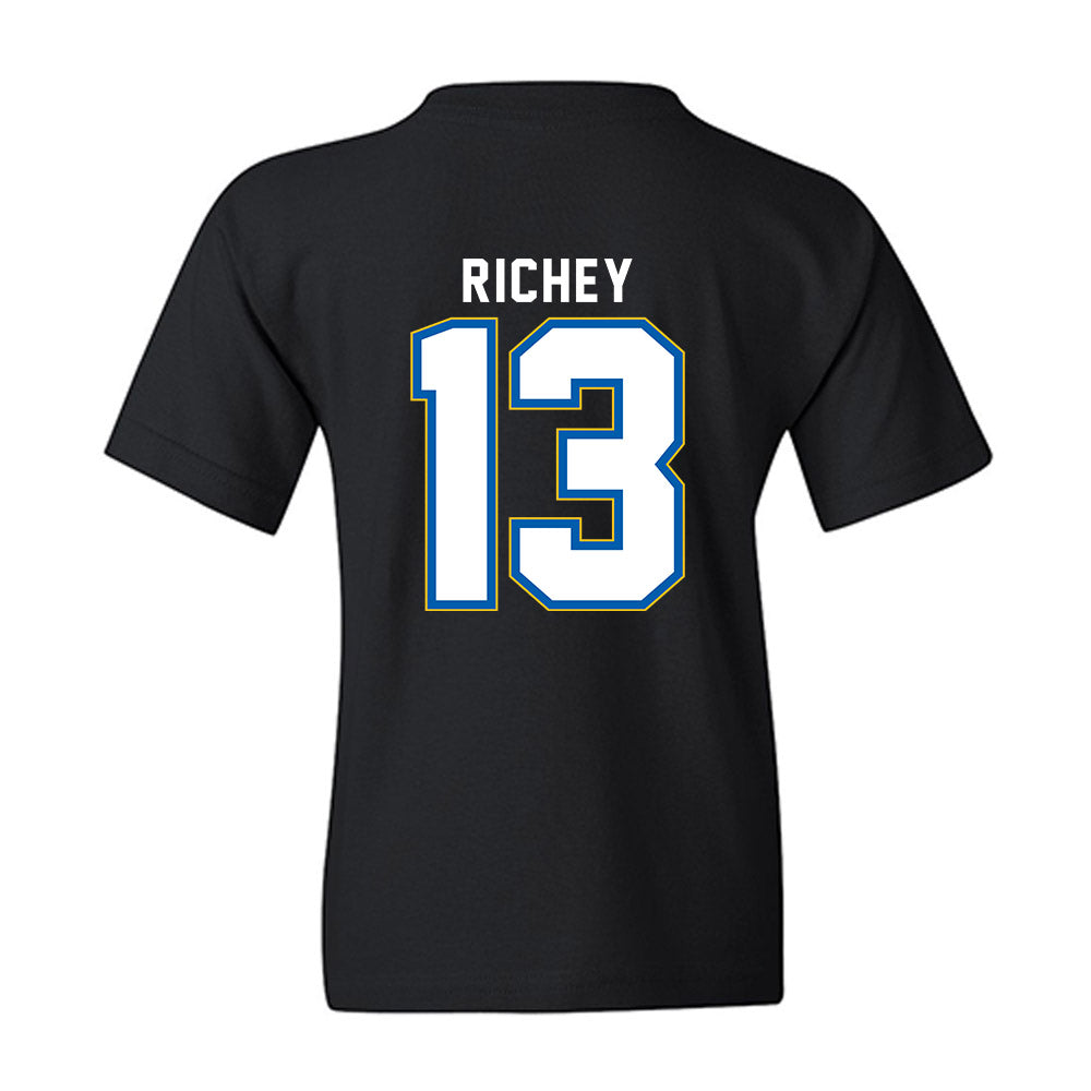 TAMUK - NCAA Women's Basketball : Landri Richey - Vintage Basketball Shersey Youth T-Shirt-1