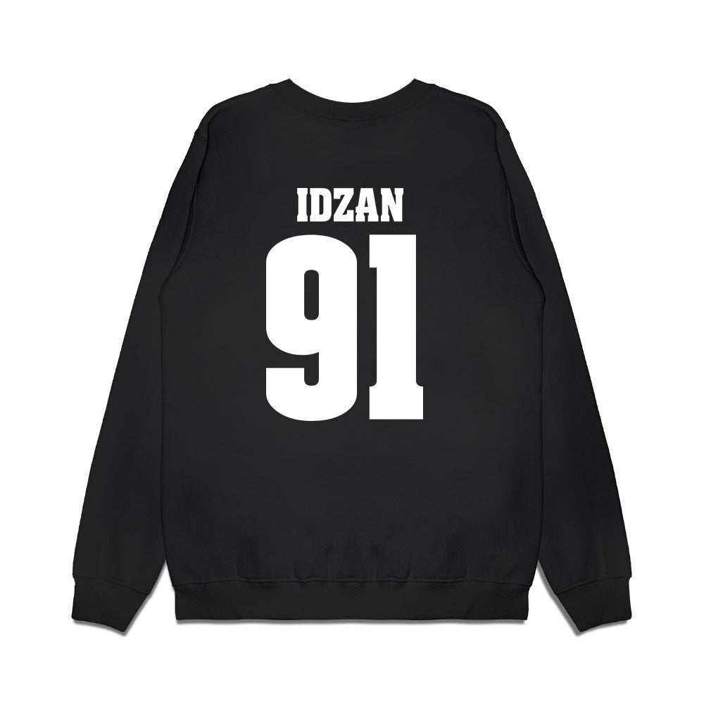 Wisconsin - NCAA Men's Ice Hockey : Bruno Idzan - Vintage Hockey Premium Crewneck Sweatshirt-1