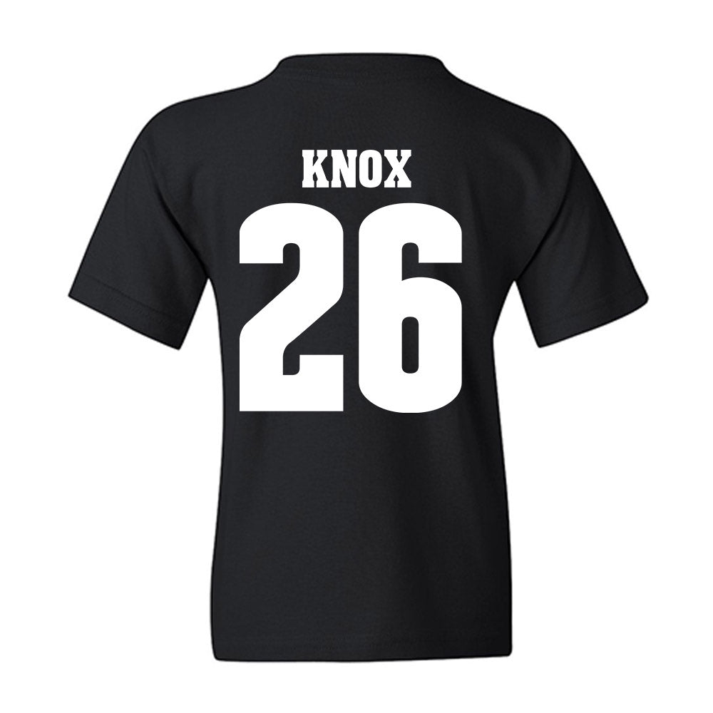 Wisconsin - NCAA Men's Ice Hockey : Weston Knox - Vintage Hockey Youth T-Shirt-1
