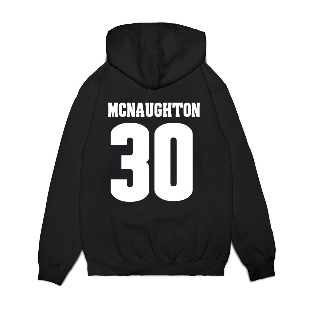 Wisconsin - NCAA Women's Ice Hockey : Ava McNaughton - Vintage Hockey Premium Hooded Sweatshirt-1