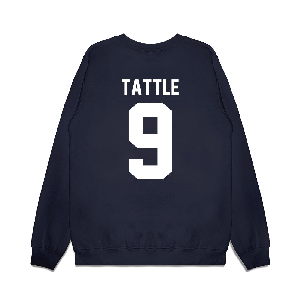 UConn - NCAA Men's Ice Hockey : Ryan Tattle - Vintage Premium Crewneck Sweatshirt-1