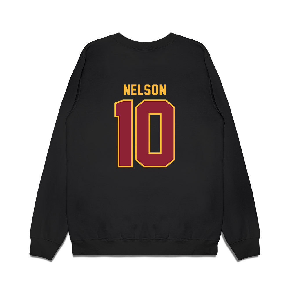 Minnesota - NCAA Women's Ice Hockey : Jamie Nelson - Vintage Shersey Premium Crewneck Sweatshirt-1