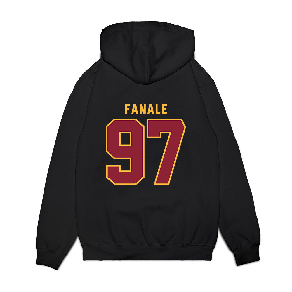 Minnesota - NCAA Women's Ice Hockey : Bella Fanale - Vintage Shersey Premium Hooded Sweatshirt-1