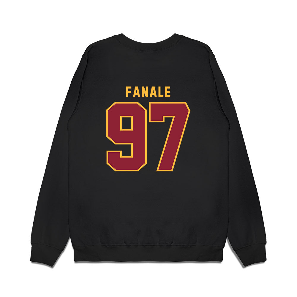 Minnesota - NCAA Women's Ice Hockey : Bella Fanale - Vintage Shersey Premium Crewneck Sweatshirt-1