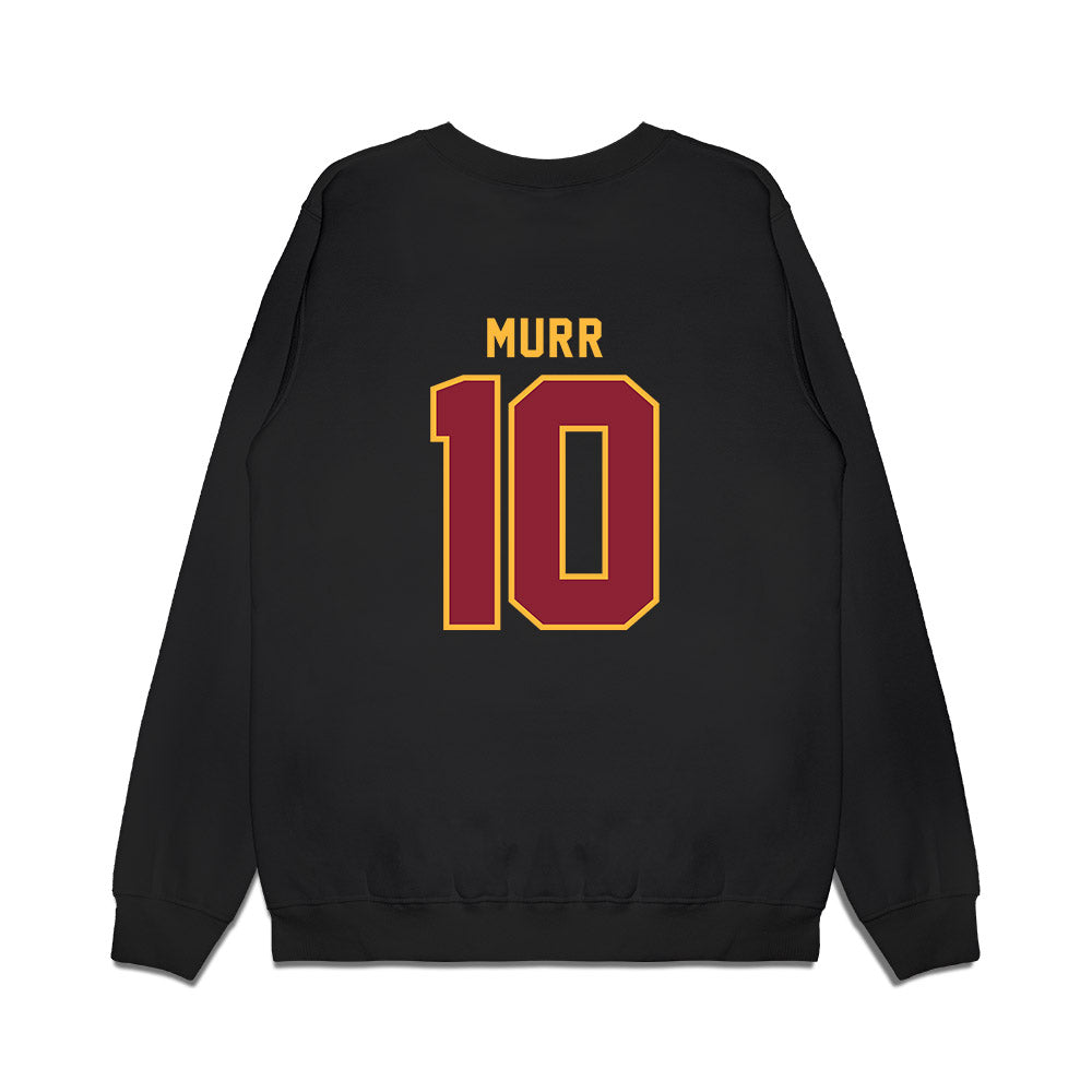 Minnesota - NCAA Men's Ice Hockey : Evan Murr - Vintage Shersey Premium Crewneck Sweatshirt-1