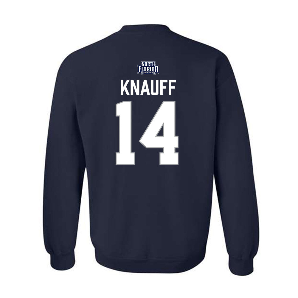 UNF - NCAA Women's Basketball : Abby Knauff - Classic Shersey Crewneck Sweatshirt-1