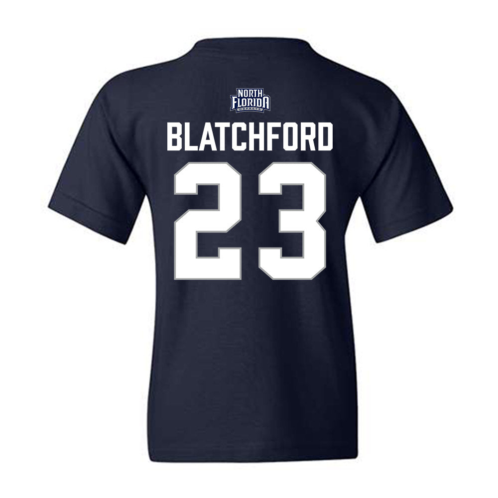 UNF - NCAA Women's Basketball : Elle Blatchford - Classic Shersey Youth T-Shirt-1