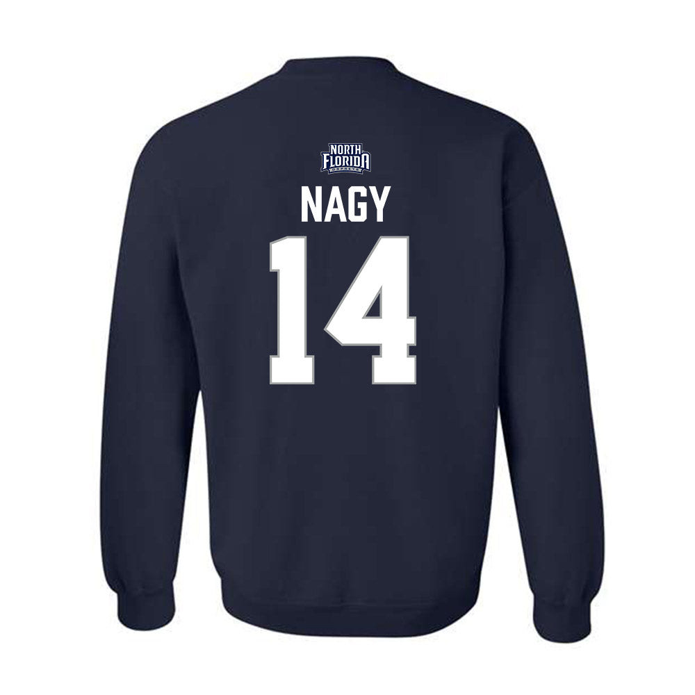 UNF - NCAA Softball : Marley Nagy - Classic Shersey Crewneck Sweatshirt-1