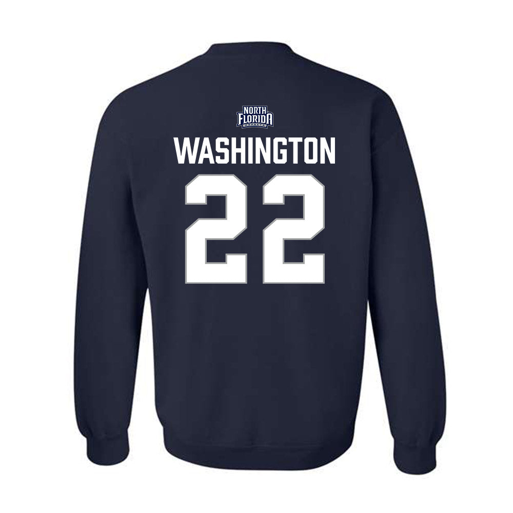 UNF - NCAA Women's Basketball : Alexa Washington - Classic Shersey Crewneck Sweatshirt-1