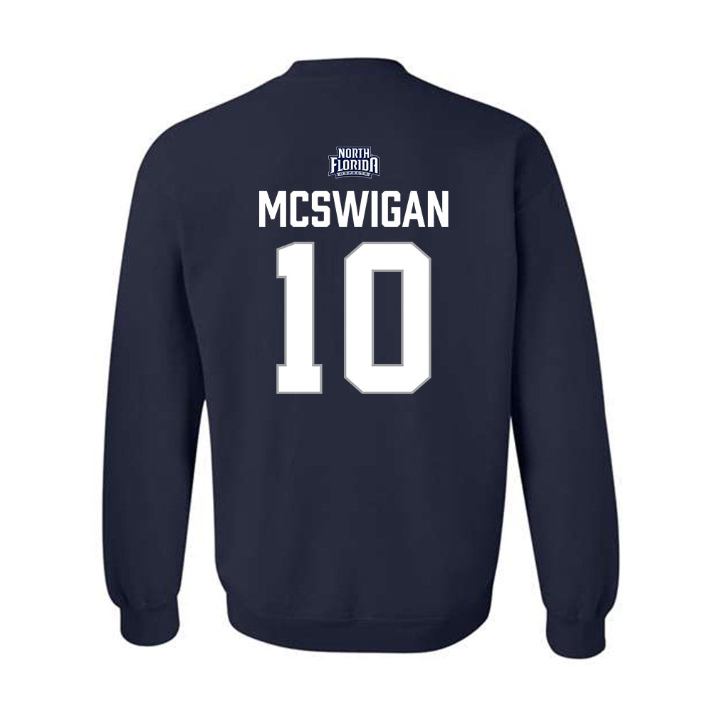 UNF - NCAA Women's Soccer : Paige McSwigan - Classic Shersey Crewneck Sweatshirt-1