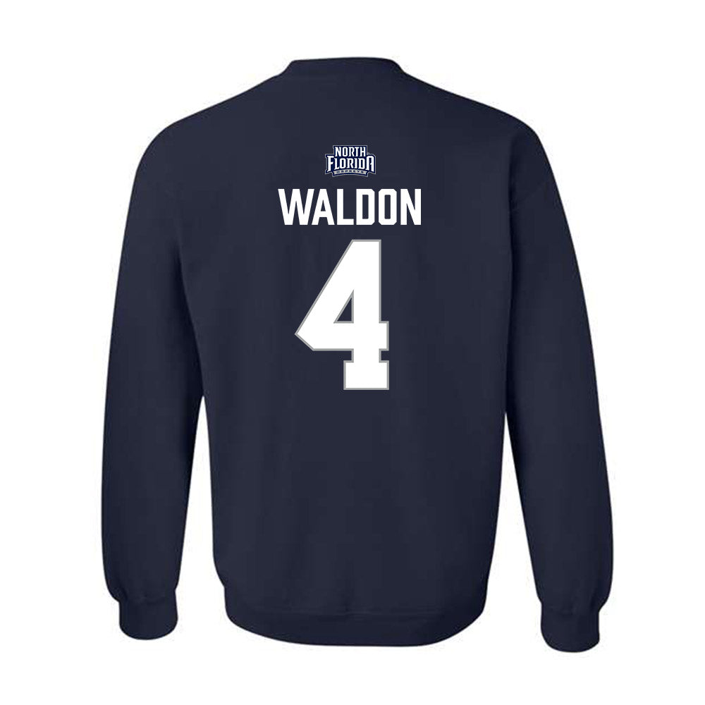UNF - NCAA Women's Basketball : Alonya Waldon - Classic Shersey Crewneck Sweatshirt-1