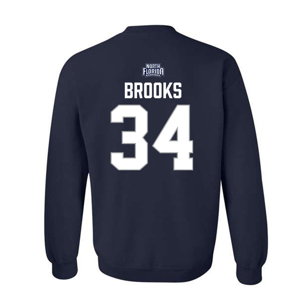 UNF - NCAA Women's Basketball : Jordan Brooks - Classic Shersey Crewneck Sweatshirt-1