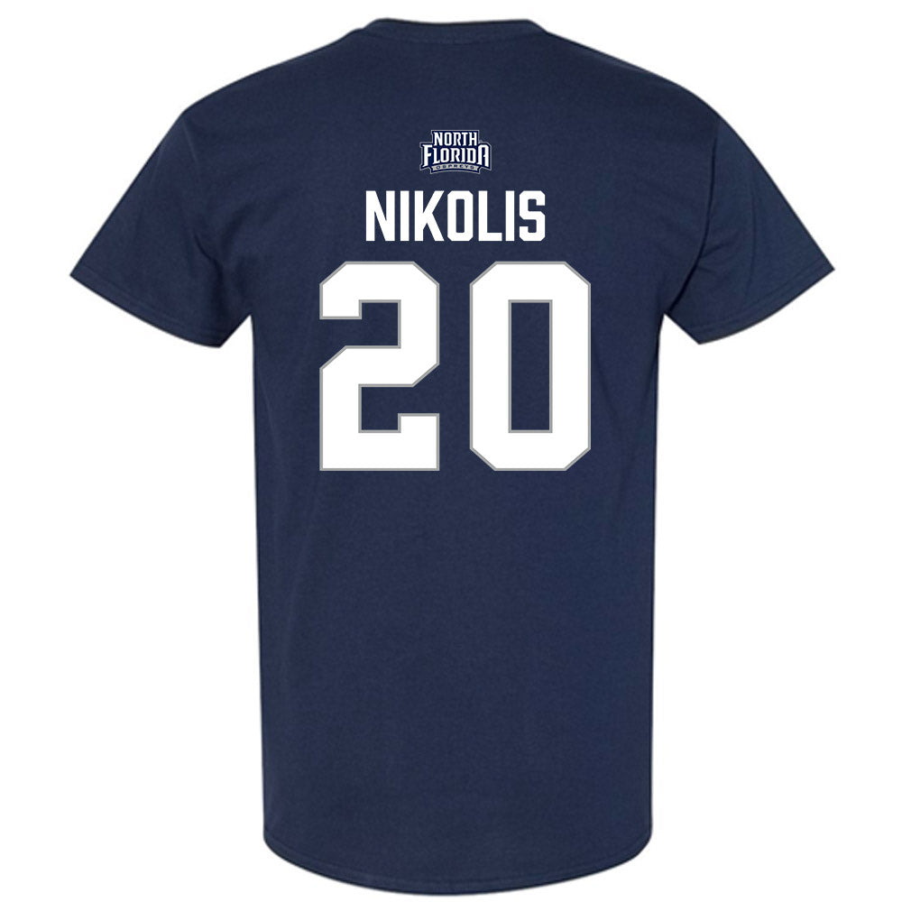 UNF - NCAA Baseball : Trevor Nikolis - Classic Shersey T-Shirt-1