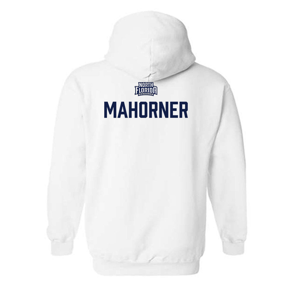 UNF - NCAA Men's Cross Country : Andrew Mahorner - Classic Shersey Hooded Sweatshirt-1