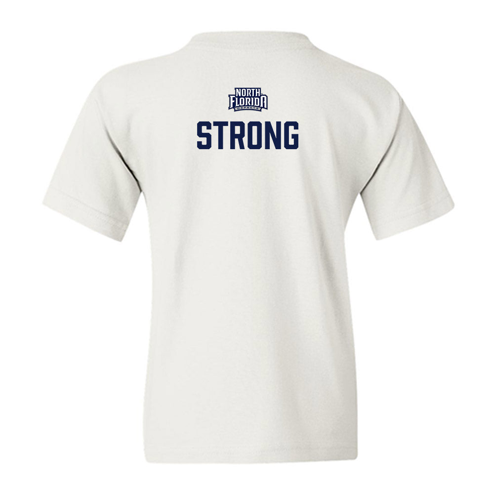 UNF - NCAA Women's Track & Field : Beckett Strong - Classic Shersey Youth T-Shirt-1