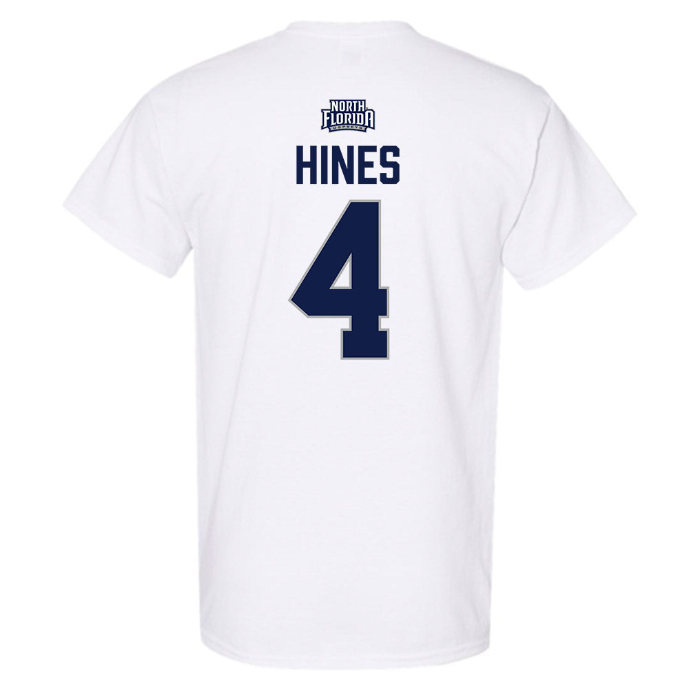 UNF - NCAA Men's Basketball : Devin Hines - Classic Shersey T-Shirt-1