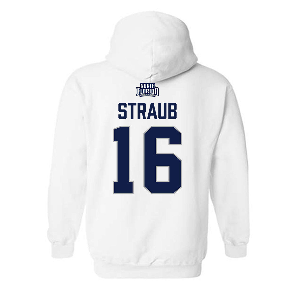 UNF - NCAA Women's Soccer : KJ Straub - Classic Shersey Hooded Sweatshirt-1