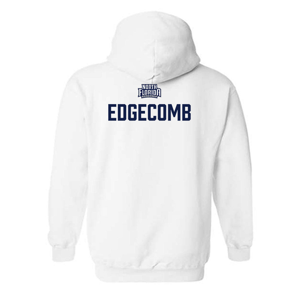 UNF - NCAA Women's Track & Field : Ivory Edgecomb - Classic Shersey Hooded Sweatshirt-1