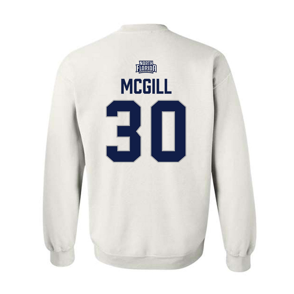 UNF - NCAA Women's Basketball : Dezuray McGill - Classic Shersey Crewneck Sweatshirt-1