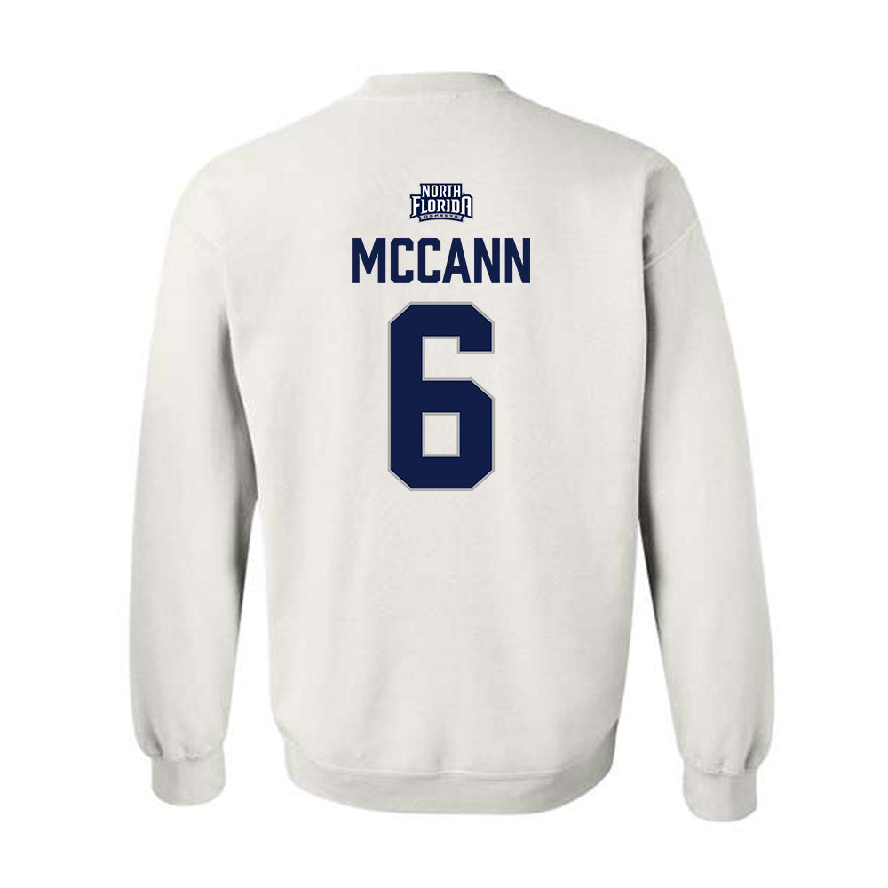UNF - NCAA Women's Soccer : Natalie McCann - Classic Shersey Crewneck Sweatshirt-1