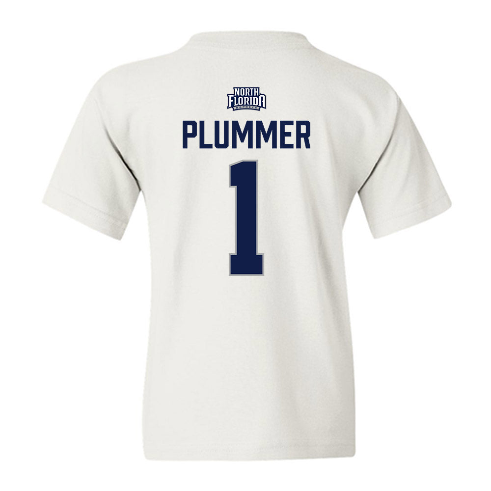 UNF - NCAA Men's Basketball : BJ Plummer - Classic Shersey Youth T-Shirt-1