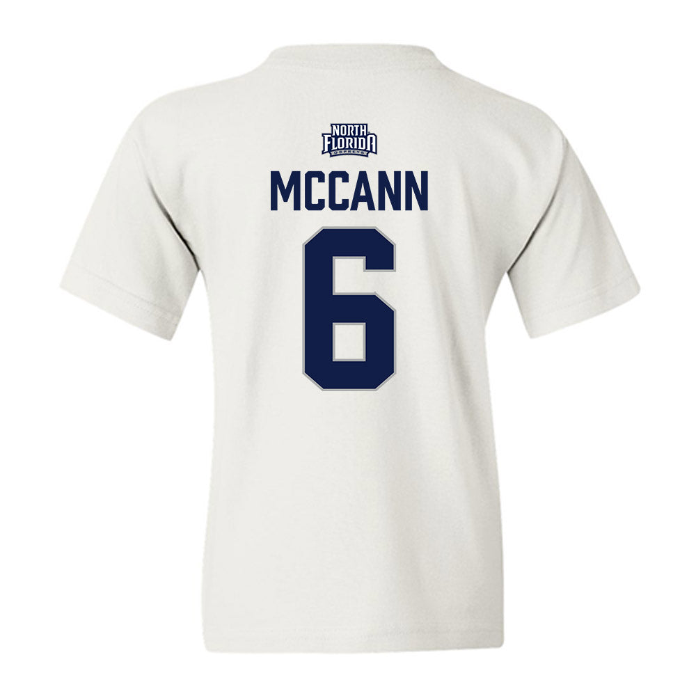 UNF - NCAA Women's Soccer : Natalie McCann - Classic Shersey Youth T-Shirt-1