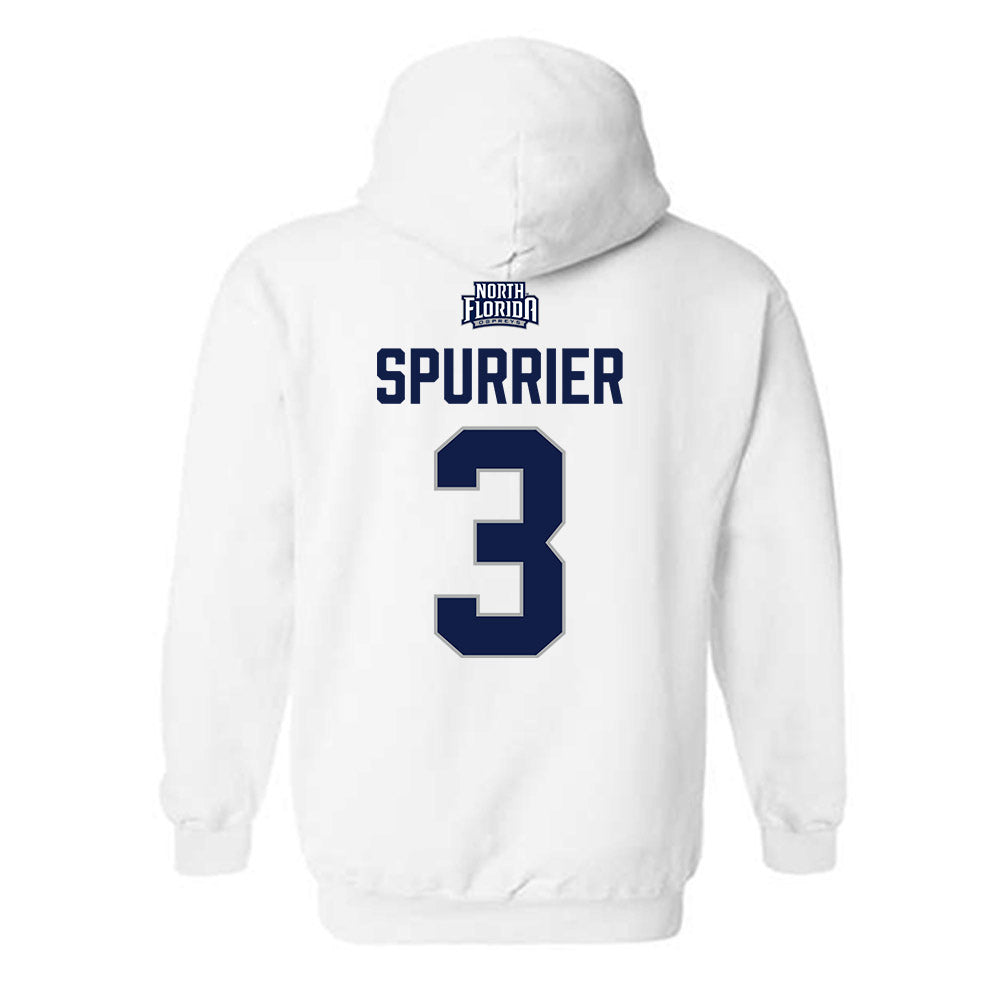 UNF - NCAA Women's Volleyball : Dakota Spurrier - Classic Shersey Hooded Sweatshirt-1