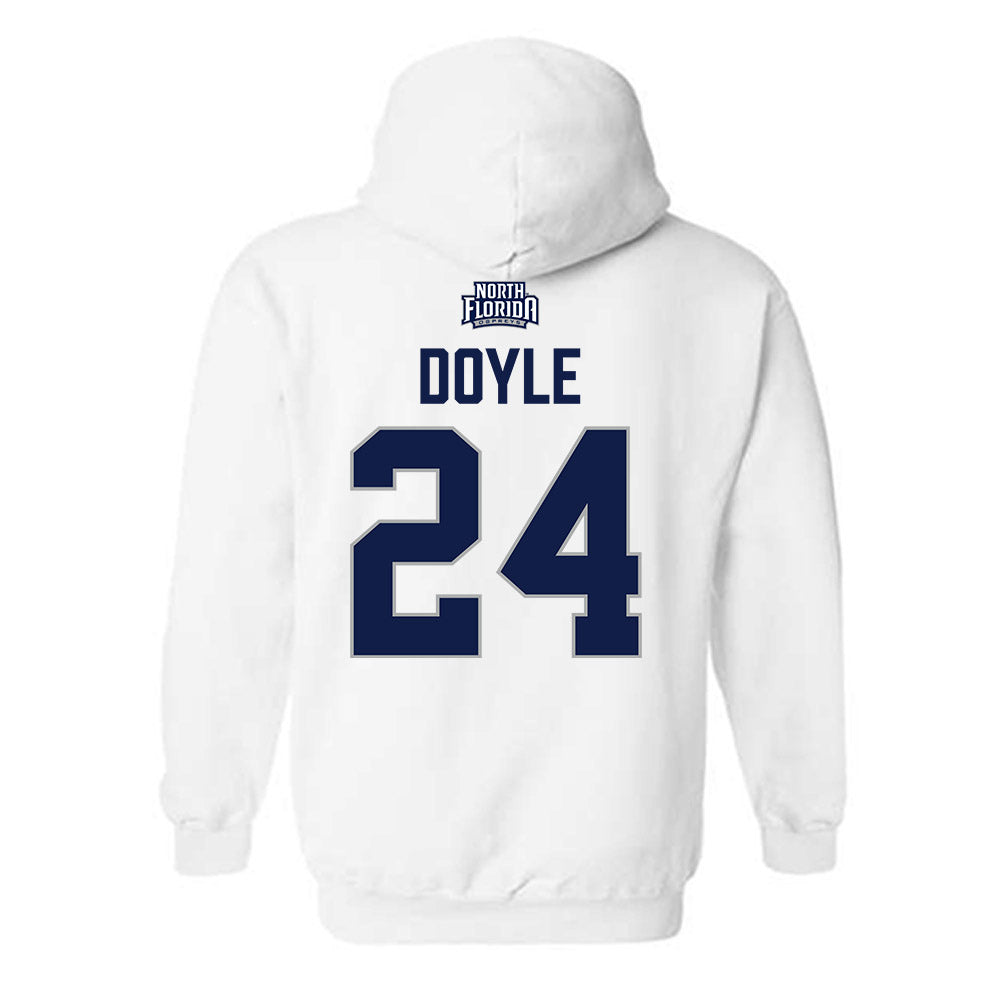 UNF - NCAA Women's Soccer : Briella Doyle - Classic Shersey Hooded Sweatshirt-1
