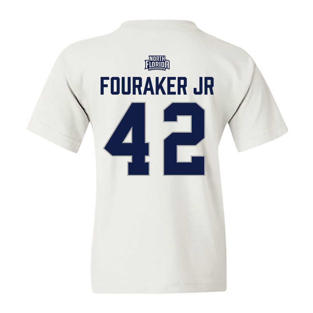 UNF - NCAA Baseball : Eric Fouraker Jr - Classic Shersey Youth T-Shirt-1