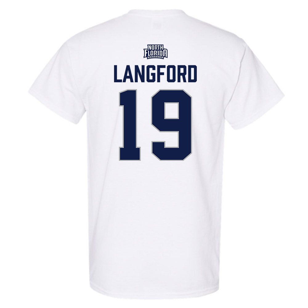 UNF - NCAA Softball : Hallie Langford - Classic Shersey T-Shirt-1
