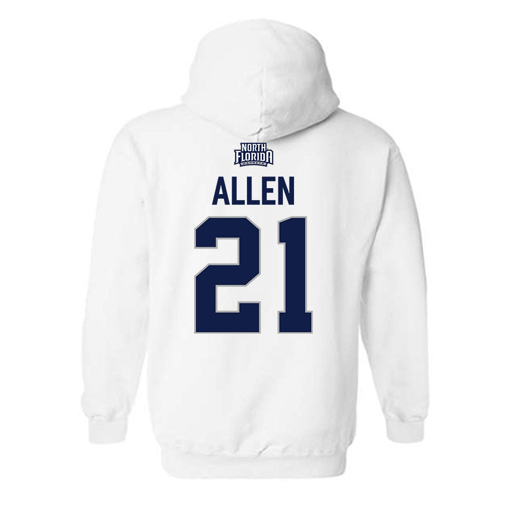 UNF - NCAA Softball : Ayden Allen - Classic Shersey Hooded Sweatshirt-1