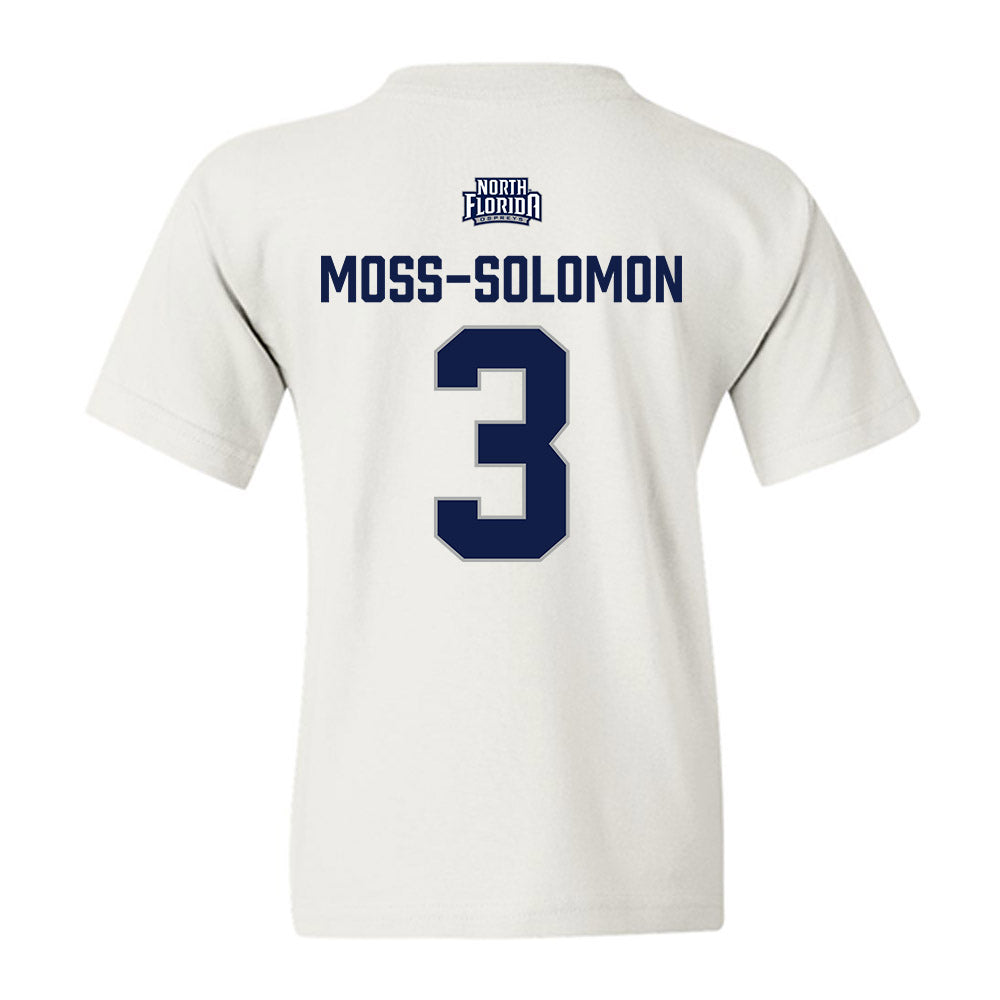 UNF - NCAA Men's Soccer : Jonathan Moss-Solomon - Classic Shersey Youth T-Shirt-1