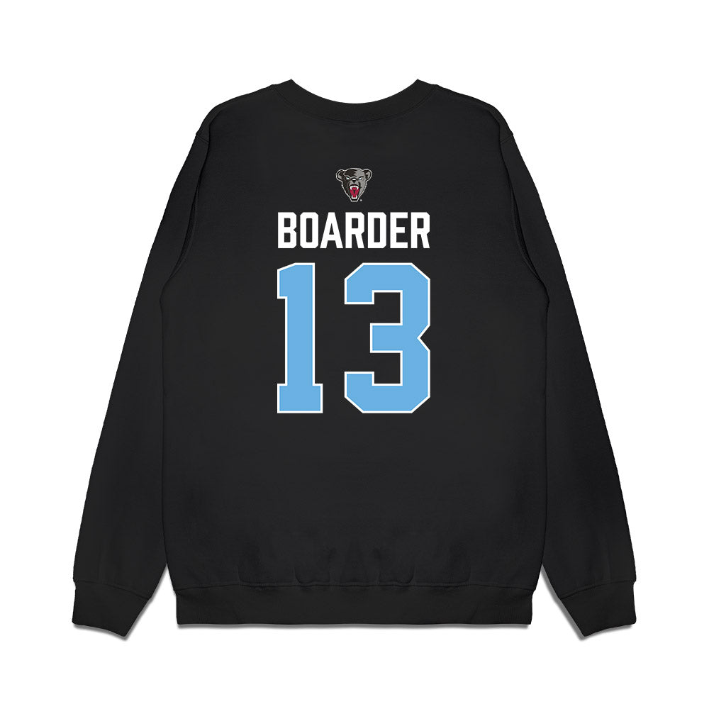 Maine - NCAA Women's Ice Hockey : Mikayla Boarder - Vintage Hockey Premium Crewneck Sweatshirt-1