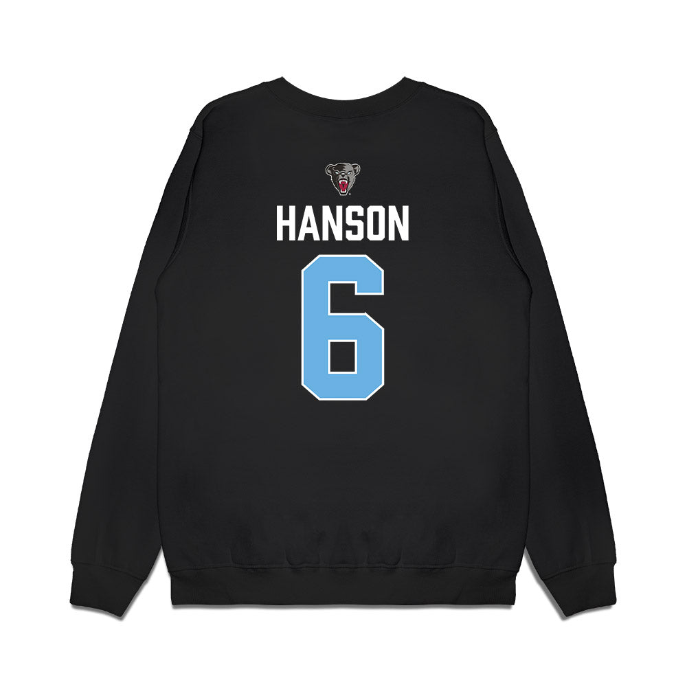 Maine - NCAA Women's Ice Hockey : Gracie Hanson - Vintage Hockey Premium Crewneck Sweatshirt-1