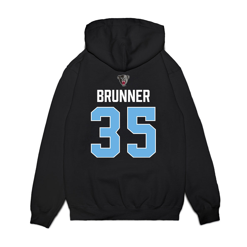 Maine - NCAA Women's Ice Hockey : Ilsa Brunner - Vintage Hockey Premium Hooded Sweatshirt-1
