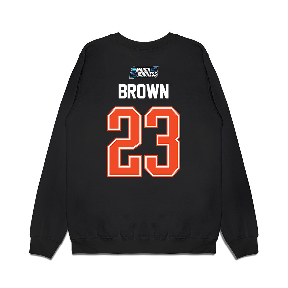 Florida - NCAA Men's Basketball : AJ Brown - NCAA® March Madness® Premium Crewneck Sweatshirt-1