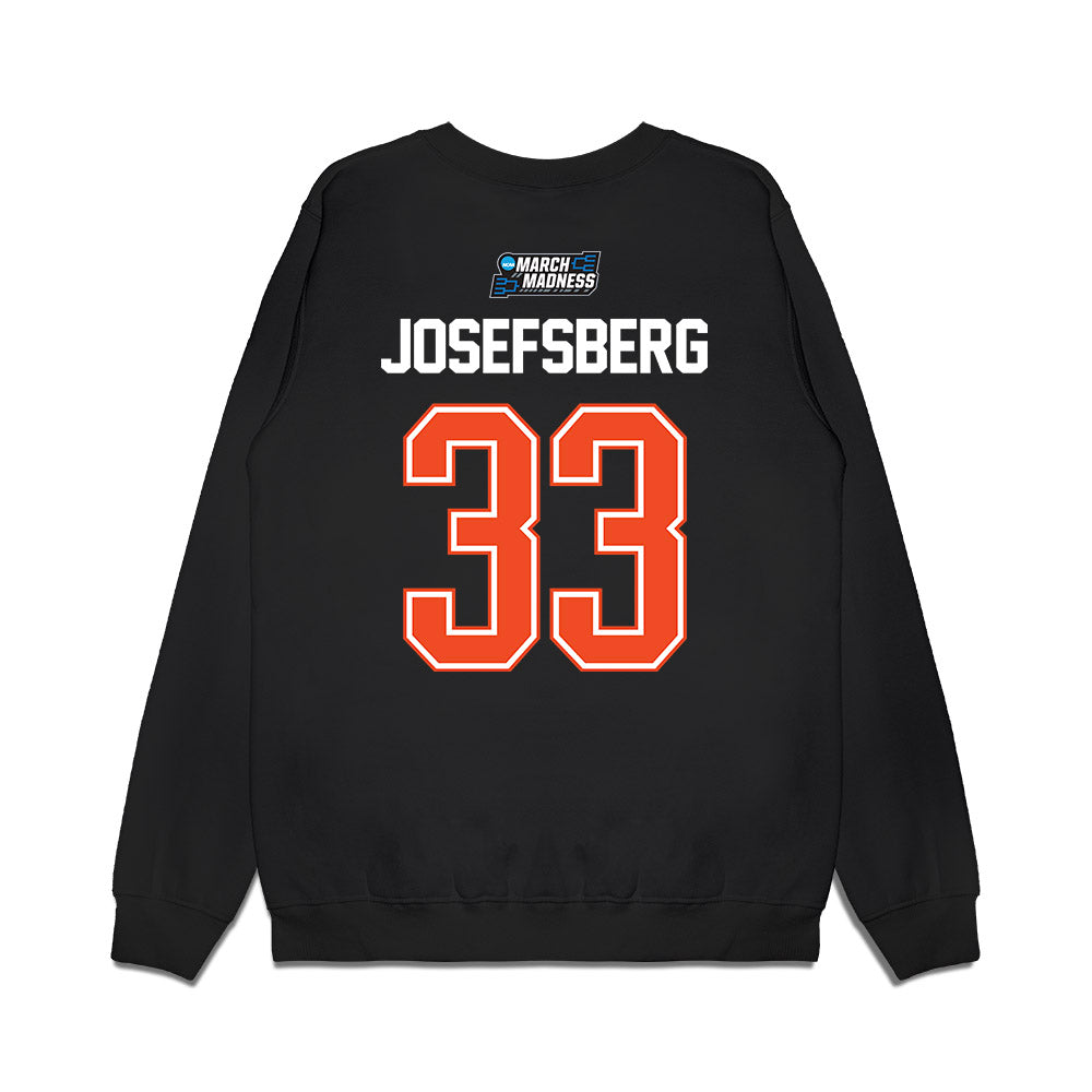 Florida - NCAA Men's Basketball : Cooper Josefsberg - Premium Crewneck Sweatshirt-1