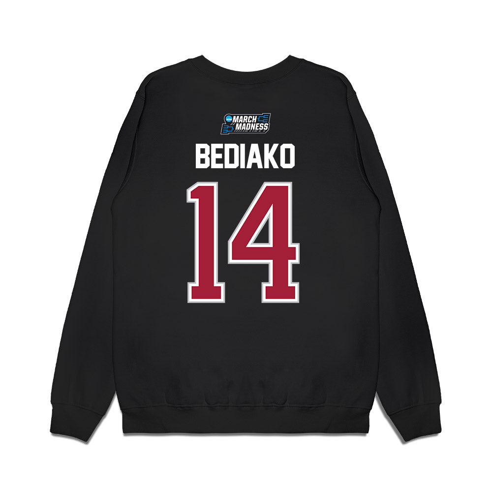 Alabama - NCAA Men's Basketball : Charles Bediako - NCAA® March Madness® 2026 Premium Crewneck Sweatshirt-1
