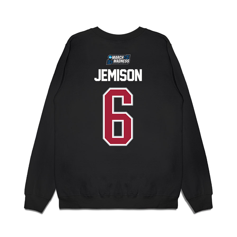 Alabama - NCAA Men's Basketball : London Jemison - NCAA® March Madness® 2026 Premium Crewneck Sweatshirt-1