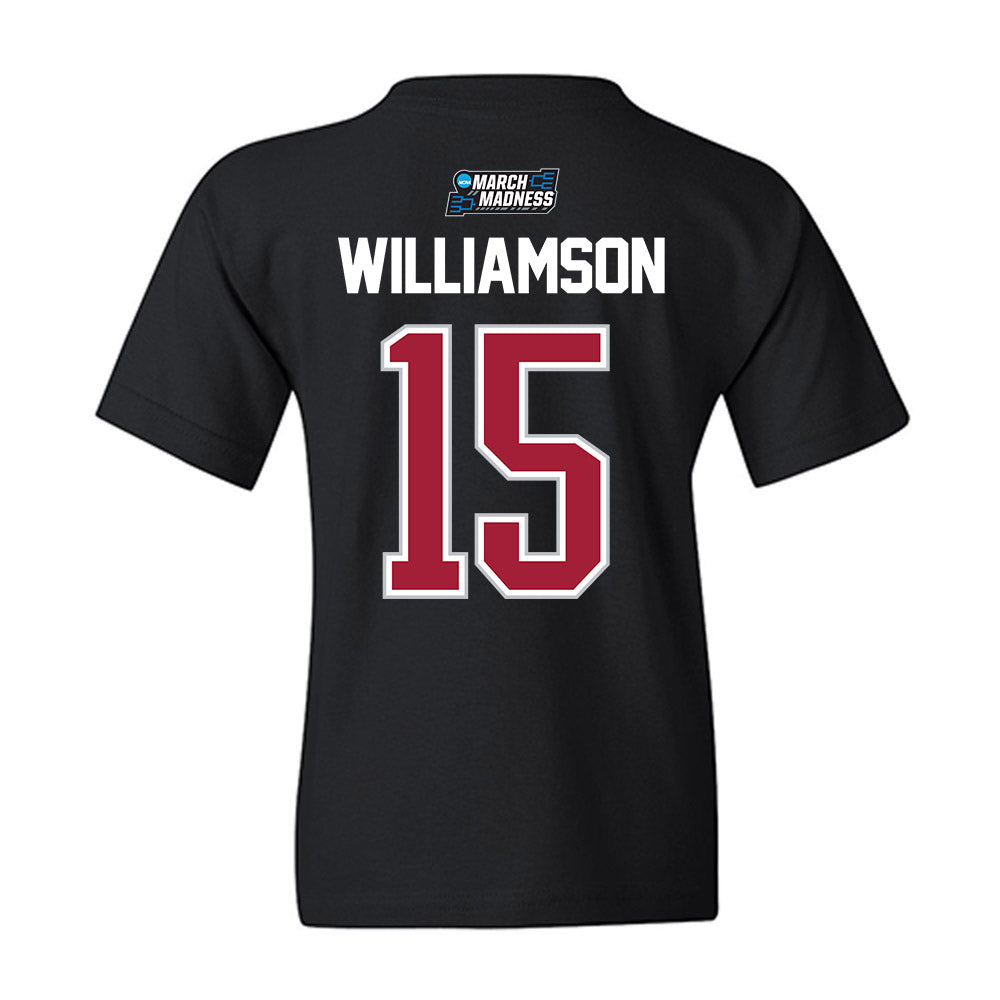 Alabama - NCAA Men's Basketball : Noah Williamson - NCAA® March Madness® 2026 Youth T-Shirt-1