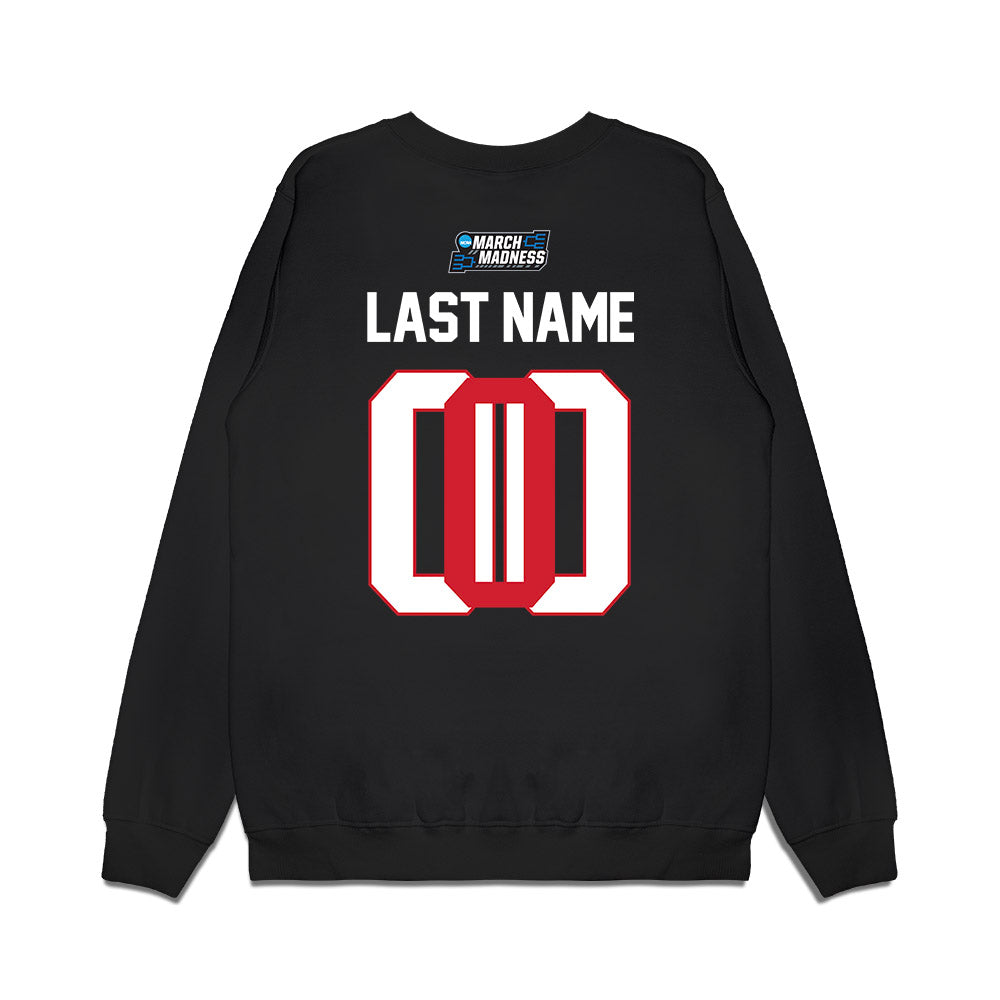 Nebraska - NCAA Men's Basketball : Connor Essegian - NCAA® March Madness® 2026 Premium Crewneck Sweatshirt-1