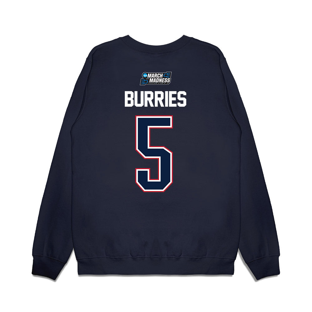 Arizona - NCAA Men's Basketball : Brayden Burries - NCAA® March Madness® Premium Crewneck Sweatshirt-1