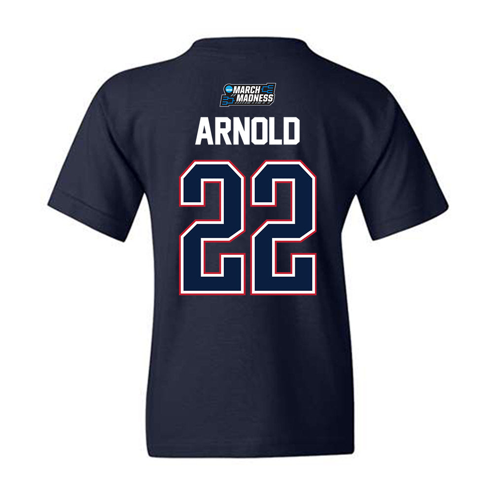 Arizona - NCAA Men's Basketball : Addison Arnold - NCAA® March Madness® Youth T-Shirt-1
