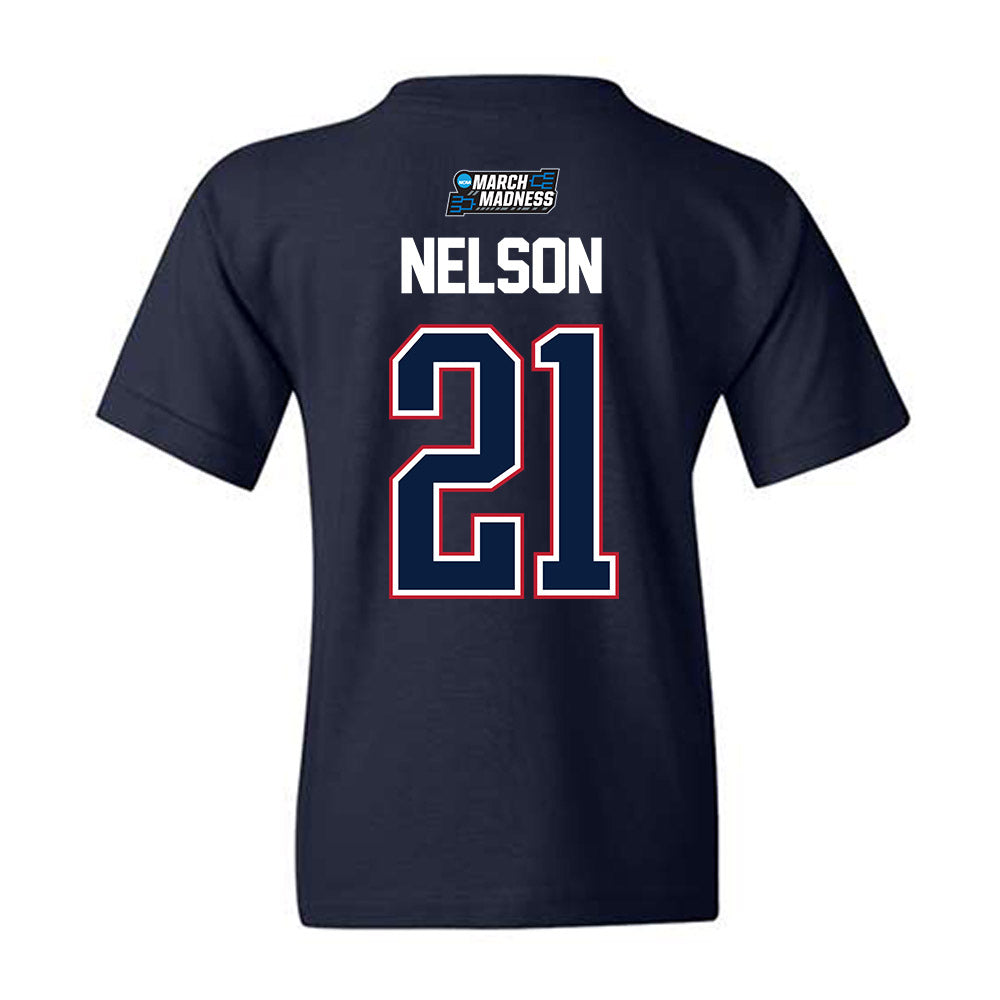 Arizona - NCAA Men's Basketball : Evan Nelson - NCAA® March Madness® Youth T-Shirt-1